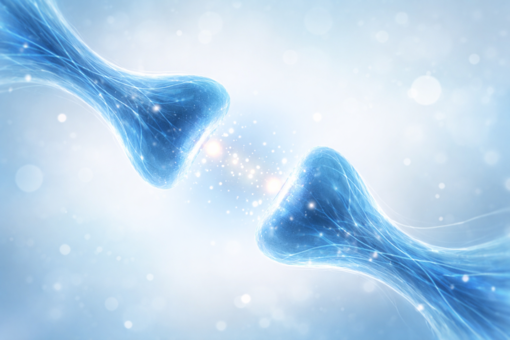 Symbolische Darstellung von Zellkommunikation – ganzheitliche Diagnostik in der Naturheilpraxis in Neu-Ulm